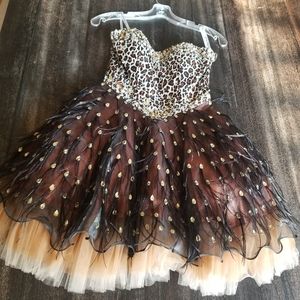 Party Time Formal Cheetah Print dress